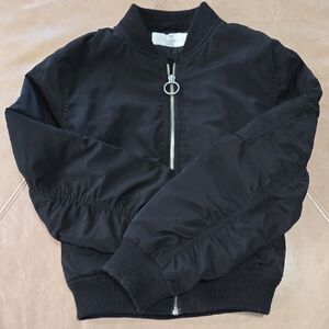 H&M Black Zippered Jacket
